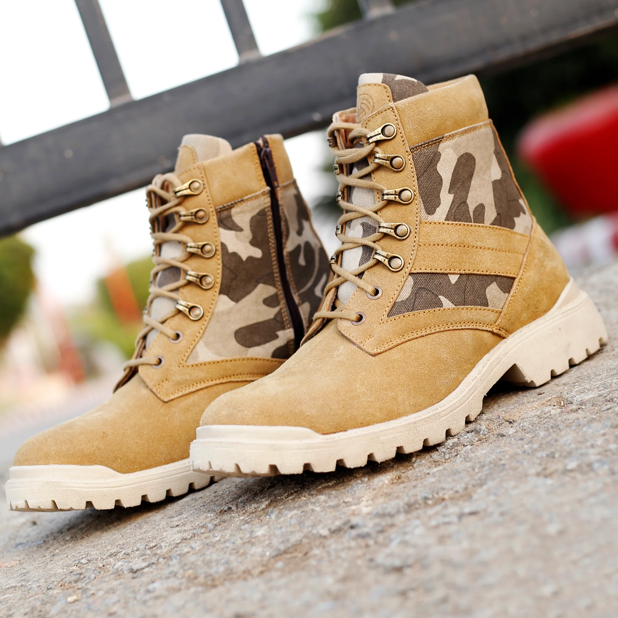 Bacca Bucci Military Boots - Image 3