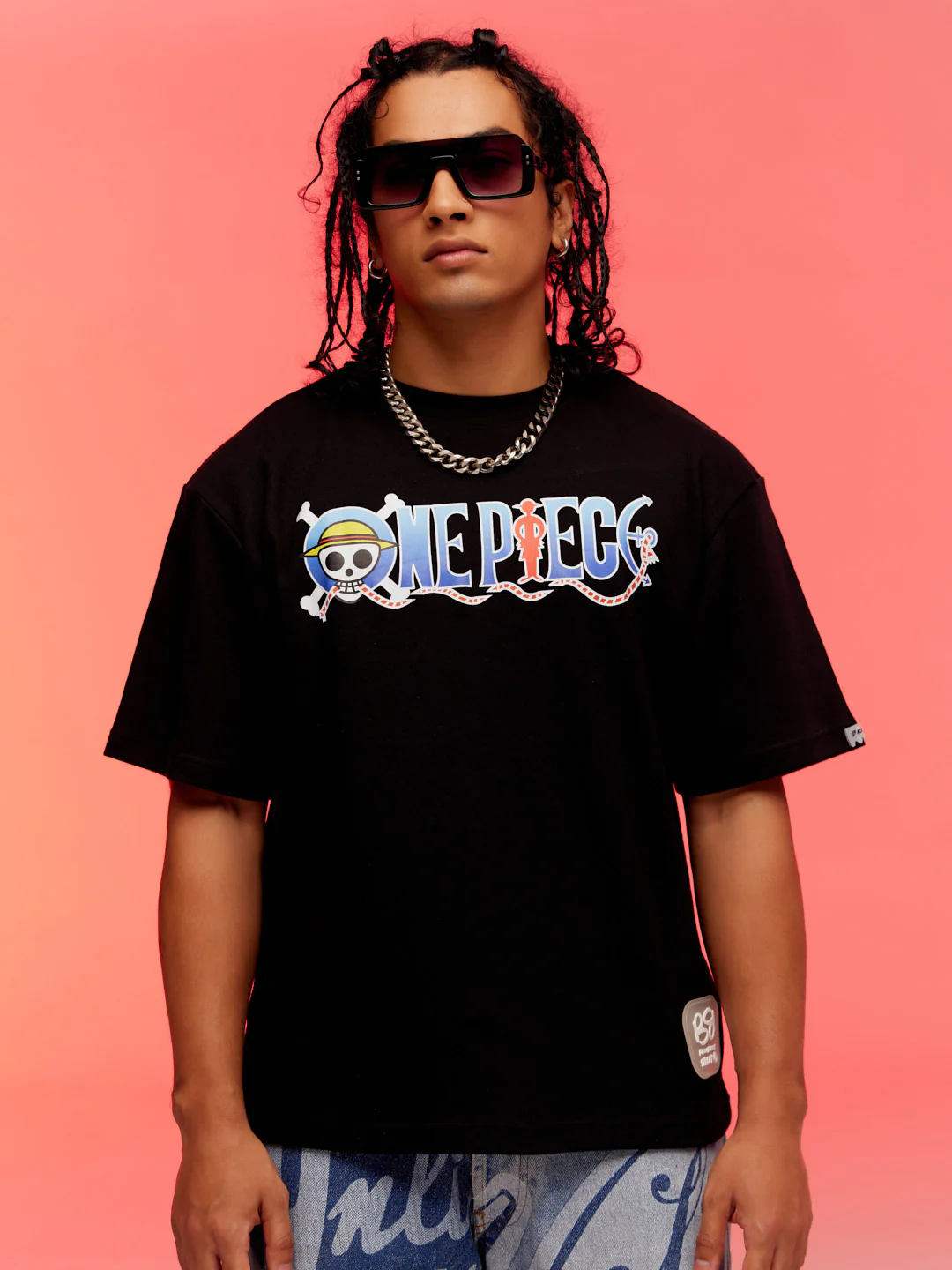 OnePiece Fan-art - Oversized t-shirt | Black - Image 2