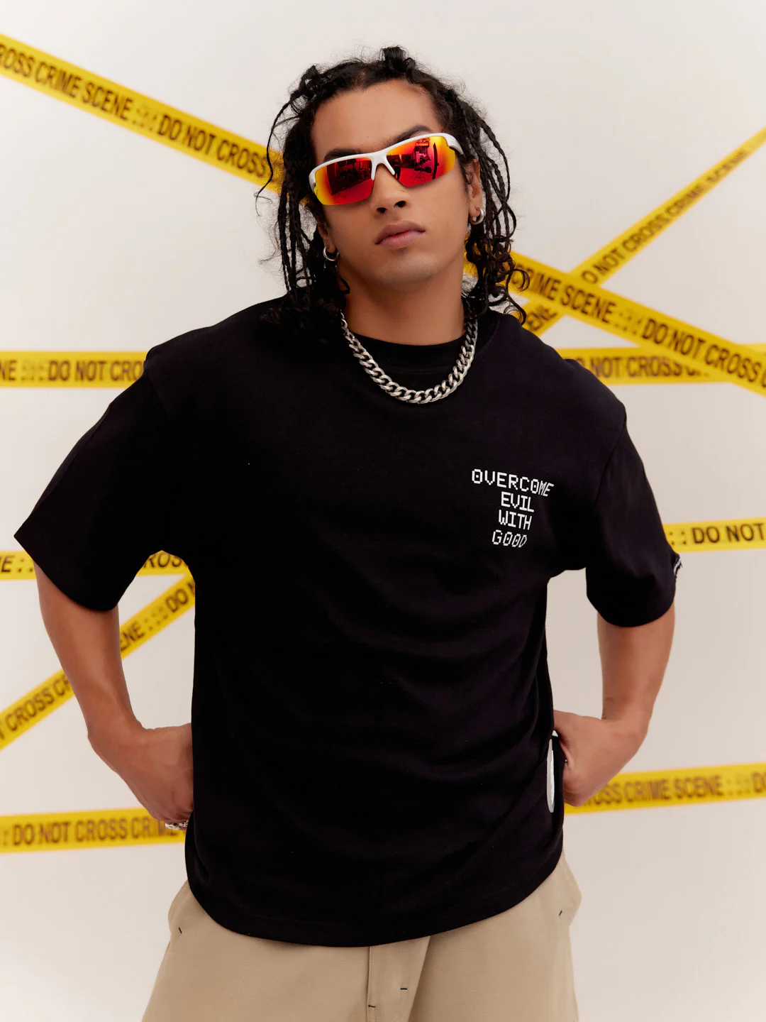 Overcome Evil with Good - Oversized t-shirt - Image 4