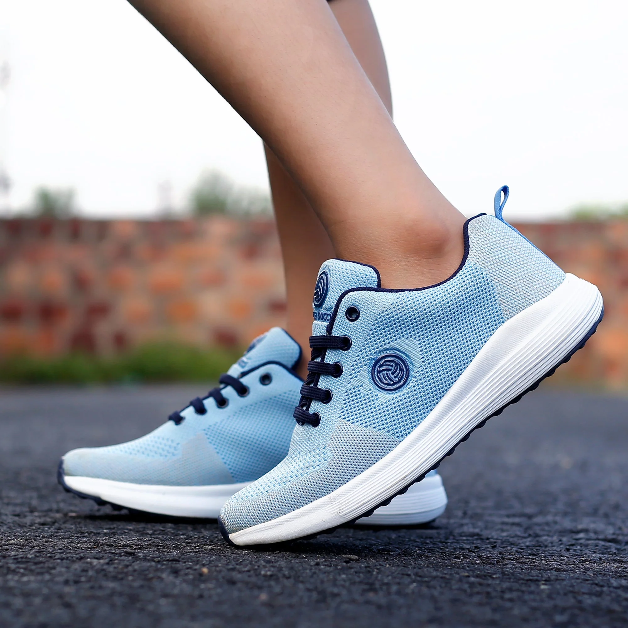 Bacca Bucci TOKYO Sneakers for Women | Orange Women Shoes For Casual Walk, Training & Gym - Image 9