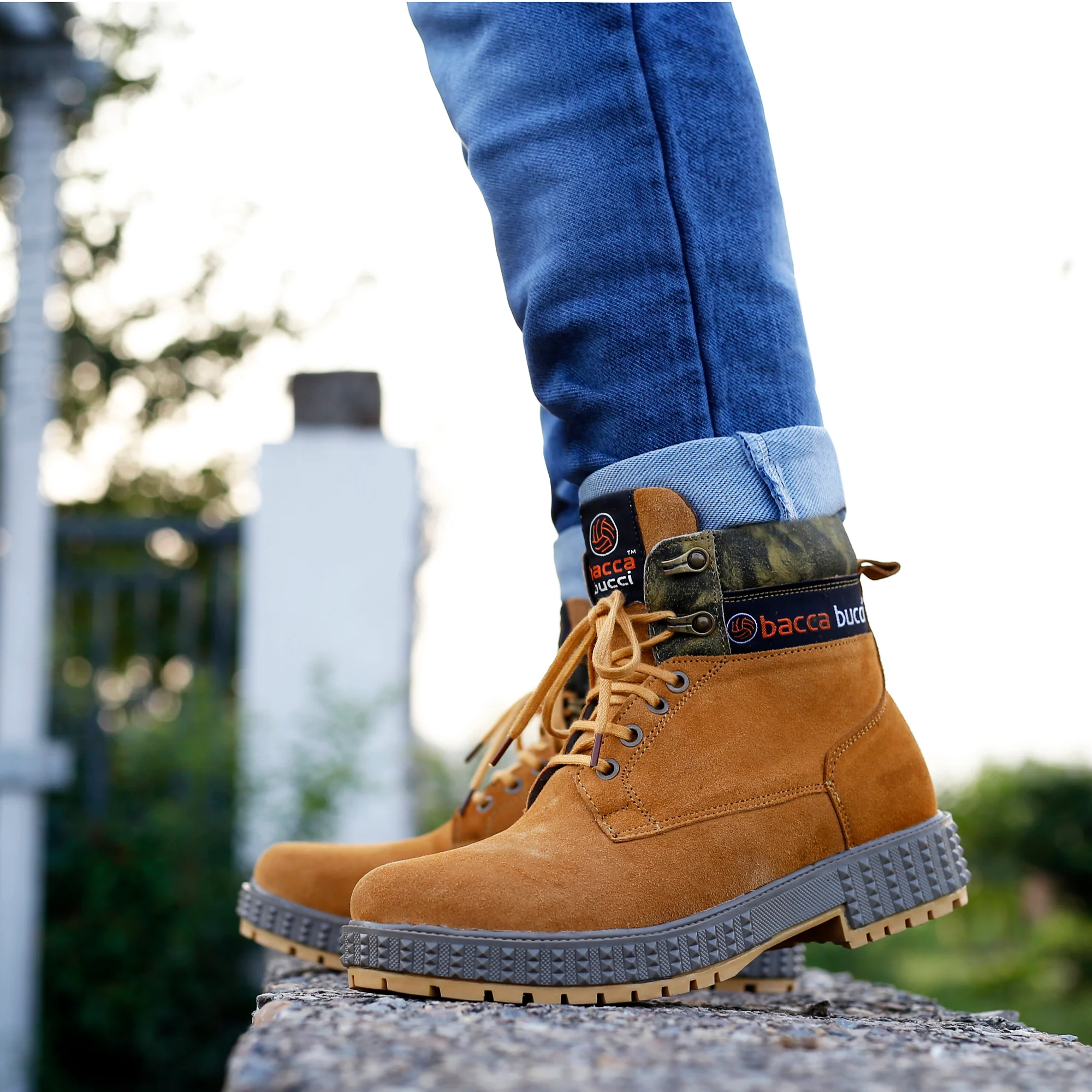 Bacca Bucci Men's URBAN Boots for Men | Suede Leather Boots for Extra Comfort & Durability - Image 3