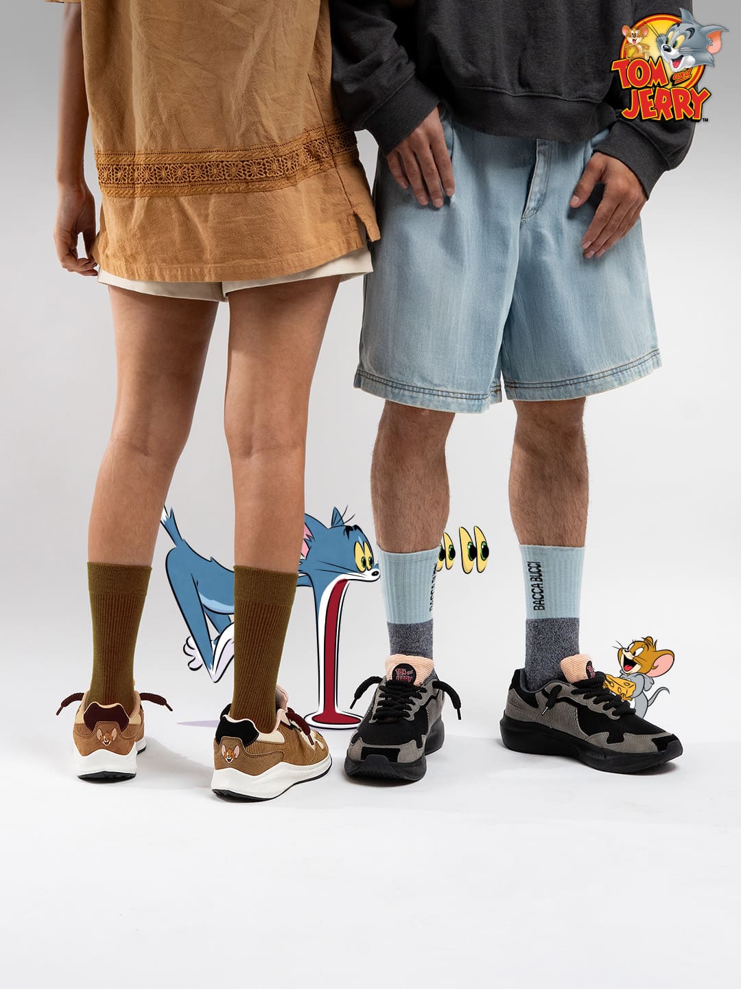 TOM - Stealth Moves | Tom & Jerry x Bacca Bucci Men’s Sneakers - Image 5
